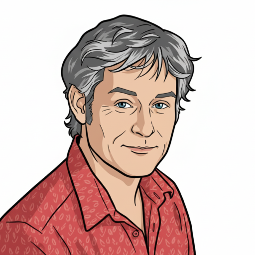 Grafisch kleuren portret van WP-Buddy